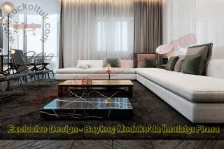 Modern Salon Tasarımları Büyük Ölçülü Koltuklar