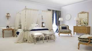 Lüks Otel Yatak Odası Yatak Klasik Koltuklar Mobilyalar