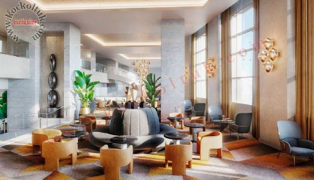 Oteller İçin Klasik Koltuk Tasarımları Cafe, Lobi Ve Odalara Özel Lüks Otel Koltukları