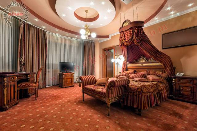 Lüks Otel Tasarımı Kral Yatak Odası
