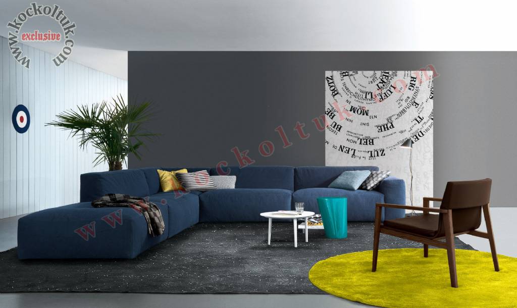 Dekoratif Konforlu Salon Köşe Koltuk Modelleri