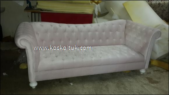 üçlü chester  koltuk