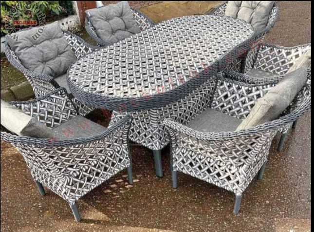 Rattan Masa Sandalye Takımı Teras Bahçe Mobilyaları
