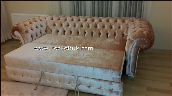 yataklı chester koltuk